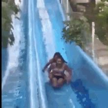 waterslide boob slip